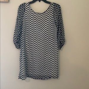 Black and White dress